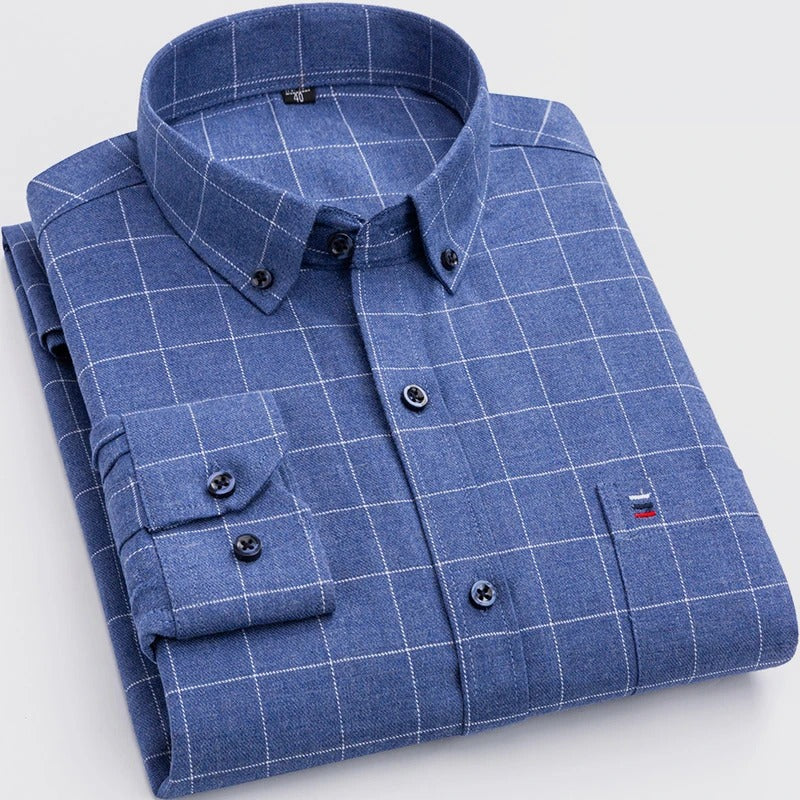 CHRISTIAN - COTTON CHEQUE SHIRT