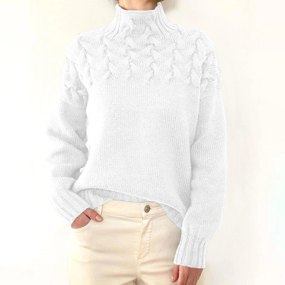 GRACE - WEAVED TURTLENECK