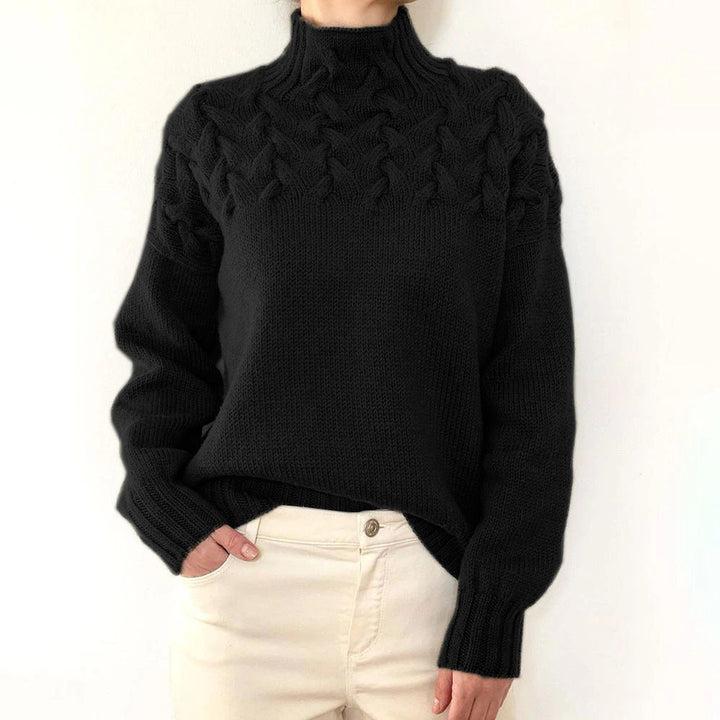 GRACE - WEAVED TURTLENECK